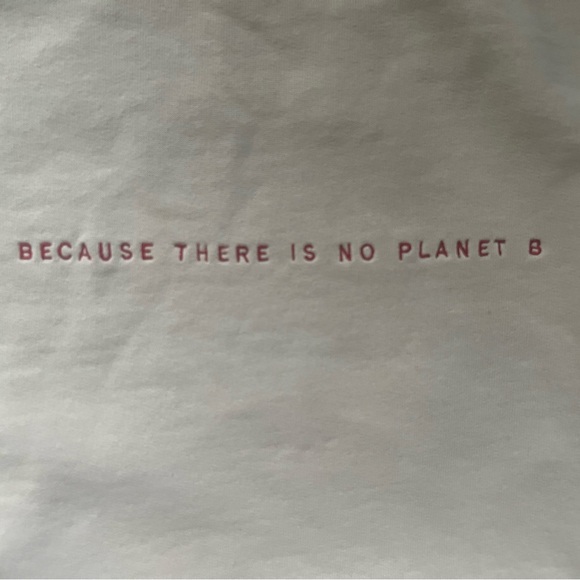 **SOLD**Eco Alf Belonia: Because There is No Planet B sweatshirt - Picture 7 of 8